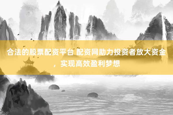 合法的股票配资平台 配资网助力投资者放大资金，实现高效盈利梦想