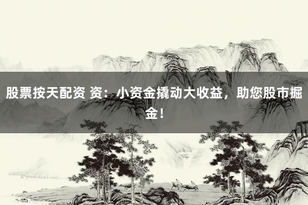股票按天配资 资:小资金撬动大收益,助您股市掘金!